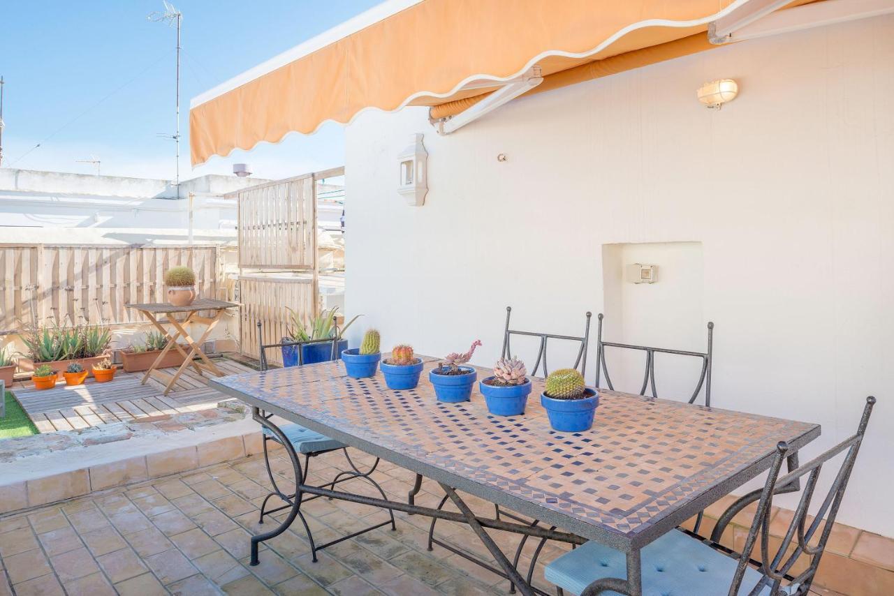 Atico En El Centro Con Terraza Apartment กาดิซ ภายนอก รูปภาพ